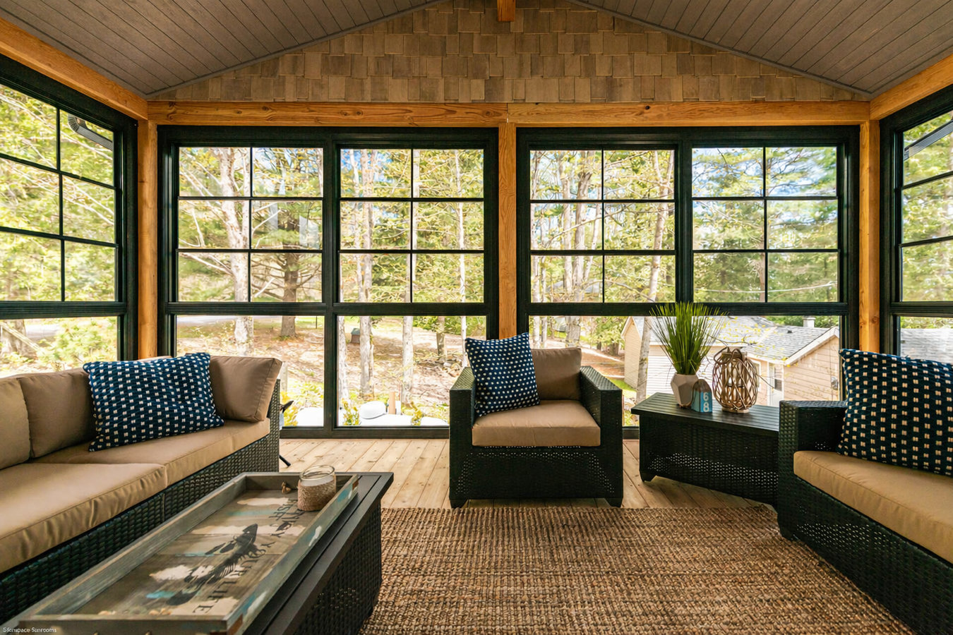 Patio-to-sunroom conversion in Petaluma, CA