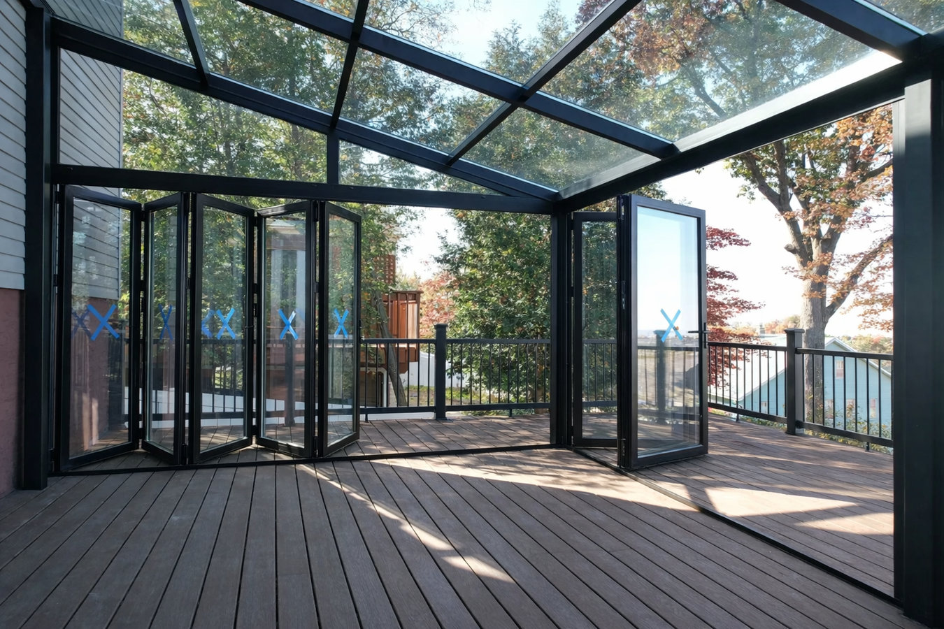 Solarium installation in Petaluma, CA